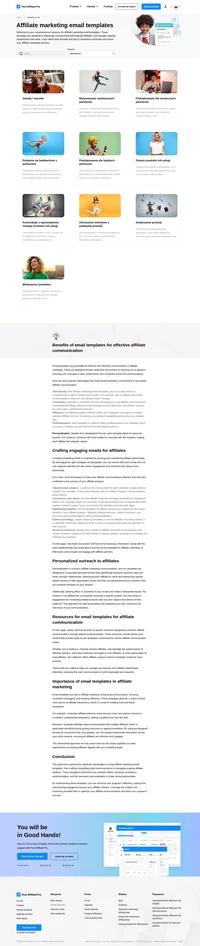 Seeking professional email templates? Look no further. Post Affiliate Pro provides free email templates for affiliate marketing purposes.