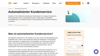 Möchten Sie sich ständig wiederholende Angestelltenaufgaben automatisieren? Erfahren Sie mehr über automatisierte Kundenservice-Vorgänge, um Ihr Unternehmen sofort zu verbessern.