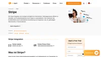 Mit der Stripe-Integration können Sie die Zahlungen einfach von LiveAgent aus verarbeiten. Integrieren Sie es einfach über Zapier und profitieren Sie.