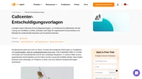 LiveAgent hat kostenlose, gebrauchsfertige Callcenter-Entschuldigungsvorlagen für Unternehmen/Personen erstellt, die professionellen Kundenservice anbieten möchten.