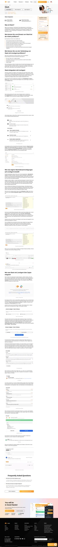 Chatten Sie mit Ihren Teamkollegen, wann immer Sie wollen, ohne Ihren Helpdesk zu verlassen. Die Slack-Integration für LiveAgent bringt Ihnen Nachrichten, damit Sie sie nichts verpassen.