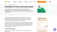 Möchten Sie wissen, wie ein Call Center-Audit durchgeführt wird? Im Folgenden finden Sie eine grundlegende Checkliste für Call Center-Audits, die Sie in Ihrem eigenen Audit-Prozess verwenden können.