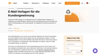 Nutzen Sie unsere kostenlosen E-Mail-Vorlagen für die Kundengewinnung für alle Anlässe! Verbessern Sie das Kundenengagement, die E-Mail-Bounce-Rate und mehr!