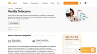 Vanilla Telecoms ist ein führender Internet-Dienstanbieter und hochqualitativer SIP-Anbieter. Erfahren Sie mehr über die Vanilla Telecoms-Integration.