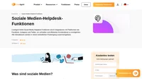 LiveAgent stellt einen Helpdesk für soziale Medien zur Verfügung. Verbessern Sie Ihren Service mit Instagram-, Facebook-, Twitter- und Viber-Integrationen auf LiveAgent.