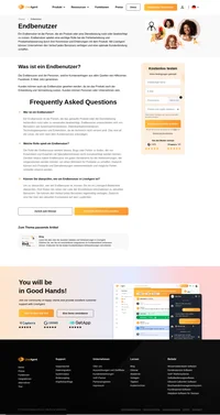 Endbenutzer sind die Personen, welche Kundenanfragen aus allen Quellen wie Hilfecenter, Facebook, E-Mail, (etc) generieren.