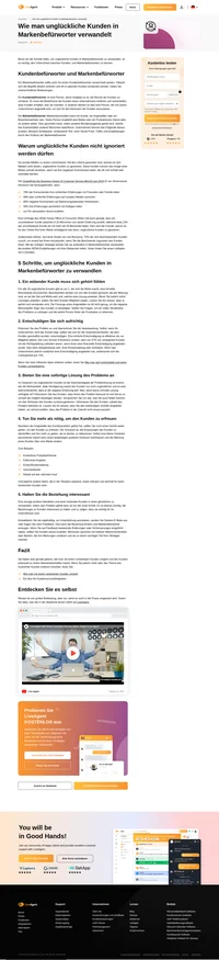 Würden Sie gerne erfahren, wie man unglückliche Kunden in Markenbefürworter verwandelt? Lesen Sie weiter und erfahren Sie Tipps, um die Situation zu Ihren Gunsten zu ändern.