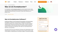 Die Software für Kontaktcenter ermöglicht es Unternehmen, eine hohe Anzahl an eintreffender und ausgehender Kundenkommunikation auf verschiedenen Kanälen zu verwalten.