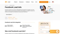 Die Integration von Facebook-Lead-Anzeigen erlaubt Ihnen Ihre Leads und Kunden von LiveAgent aus zu verfolgen. Integrieren Sie es einfach über Zapier und profitieren Sie.