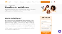 Was ist der Unterschied zwischen einem Kontaktcenter und einem Callcenter? Erfahren Sie die Vorteile jeder Lösung und finden Sie die richtige für Sie.