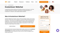 Kostenloser Webchat ist ein System, welches auf die Kommunikation zwischen zwei oder mehr Personen in Echtzeit übers Internet ausgelegt ist. Kostenloser Webchat benötigt keine spezielle Chatsoftware.