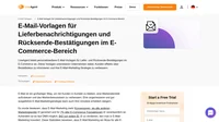LiveAgent hat kostenlose, gebrauchsfertige eCommerce-E-Mail-Vorlagen für Unternehmen erstellt, die professionellen Kundenservice anbieten möchten.