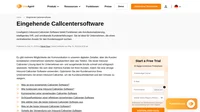 Die Inbound-Callcenter-Software kann Ihnen bei der Einrichtung eines virtuellen Callcenters helfen. Wählen Sie das richtige für Ihre Bedürfnisse aus.
