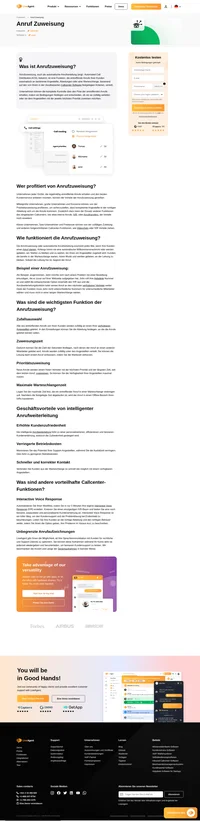 Versuchen Sie eine persönlichere Art der Kommunikation mit Ihren Kunden durch die Anrufzuweisungs-Funktion von LiveAgent. Erfahren Sie mehr über die Vorteile und testen Sie es kostenlos.