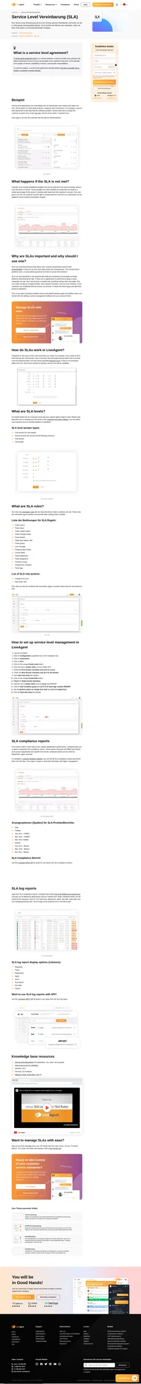 Service Level Agreement (SLA) kann die Effizienz Ihrer Helpdesks verbessern, indem Ziele festgelegt werden, die Ihre Mitarbeiter erfüllen müssen.