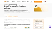 E-Mail-Vorlagen für Feedback-Anfragen können Ihnen helfen, mit potenziellen und bestehenden Kunden zu interagieren und sinnvolle Verbindungen aufzubauen