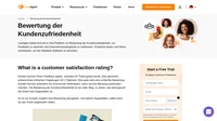 Die Bewertung der Kundenzufriedenheit ist ein toller Weg, zu sehen, wie wirkungsvoll die Arbeit Ihrer Angestellten ist. Es ist nur Kunden möglich eine Bewertung abzugeben. Mit LiveAgent werden Ihre Kunden glücklicher.