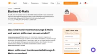 Die Kundenwertschätzung, wie zum Beispiel über Dankes-E-Mails, wird von Unternehmen strategisch eingesetzt, um persönliche Beziehungen mit Kunden zu stärken.