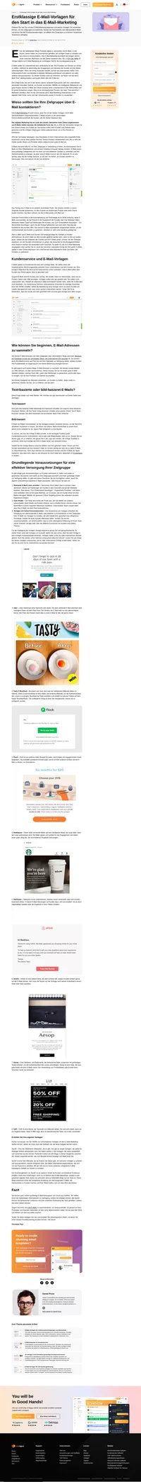 Einer der beliebtesten Wege Produkte digital zu vermarkten sind E-Mails. In den letzten Jahren haben sie Unternehmen geholfen, die richtigen Leads zu erhalten und gut online zu kommunizieren.