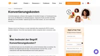 Erfahren Sie mehr über die Konvertierungskosten. Mit Erklärungen von Fachleuten eingehend verstehen.