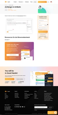 Hängen Sie Dateien an Ihre Wissensdatenbank-Artikel an. Probieren Sie die Funktion von LiveAgent aus - Anhänge in Artikeln. Lesen Sie jetzt mehr darüber im Artikel.