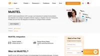 MultiTEL ist ein VoIP-Anbieter, der globale Telefonnummern, eine Menge nützlicher Funktionen und Analytik-Tools für Anrufe und Textnachrichten anbietet.