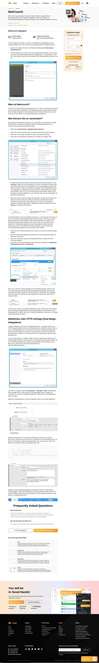 Überwachen Sie Ihr Netzwerk nahtlos in LiveAgent mit NetCrunch-Integration. NetCrunch sendet Benachrichtigungen an LiveAgent und Sie können diese über Tickets verfolgen.