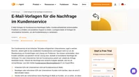Verbessern Sie Ihre Kundenzufriedenheit mit unseren E-Mail-Vorlagen für die Nachfrage im Kundenservice. Erfreuen Sie Ihre Kunden heute mit exzellentem Service!