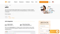 Verbessern Sie Ihre uKit-Unternehmenswebsites mit der Integration für LiveAgent. Die uKit-Integration für LiveAgent ermöglicht es Ihnen, einen Live-Chat-Button auf Ihrer Website zu platzieren.
