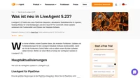 Wir arbeiten ständig an Verbesserungen. Werfen Sie einen Blick auf neue Updates, Funktionen und Fehlerbehebungen, die mit LiveAgent Update 5.23 kommen.